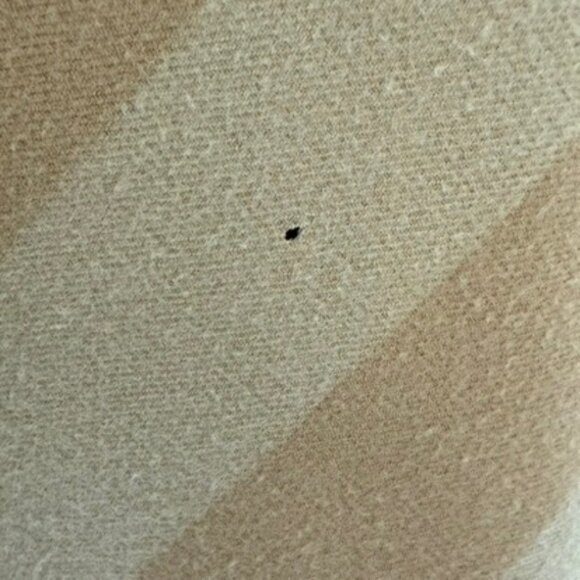 Burberry Charlotte Reversible Merino Wool Check Cape Poncho Camel Tan - Picture 7 of 8